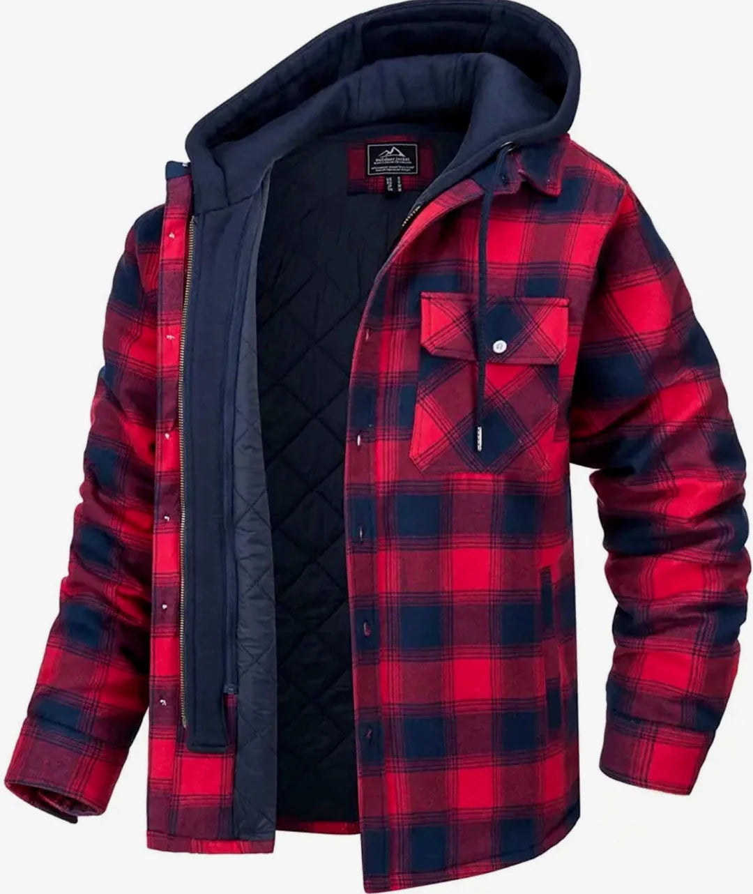 JOHN™  CHECKERED MEN'S COAT