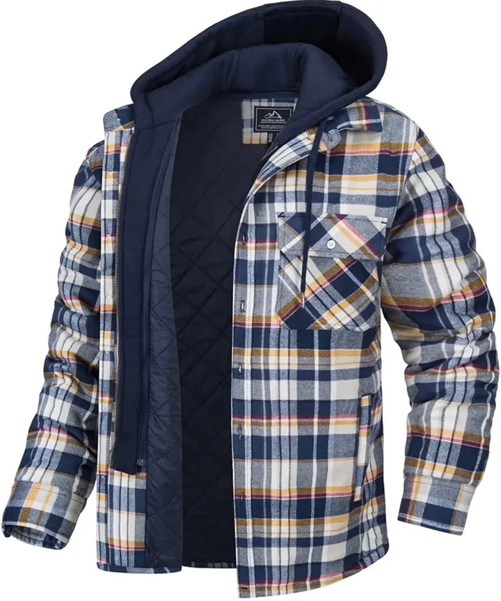 JOHN™  CHECKERED MEN'S COAT