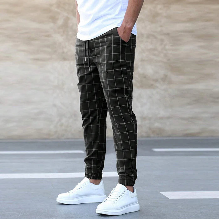 LEO™ Men's Checked Trousers