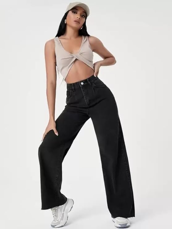 Bella™ High-Waisted Wide-Leg Jeans