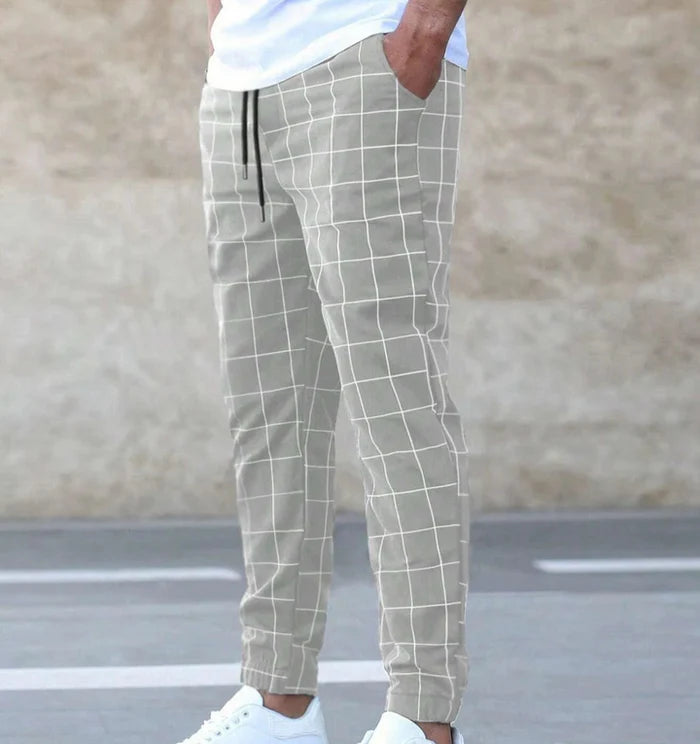 LEO™ Men's Checked Trousers