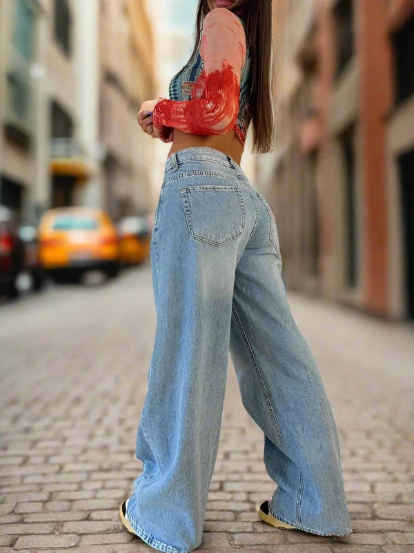 Isabella™ Wide-Leg Jeans