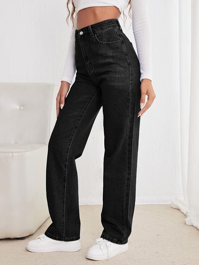 Bella™ High-Waisted Wide-Leg Jeans