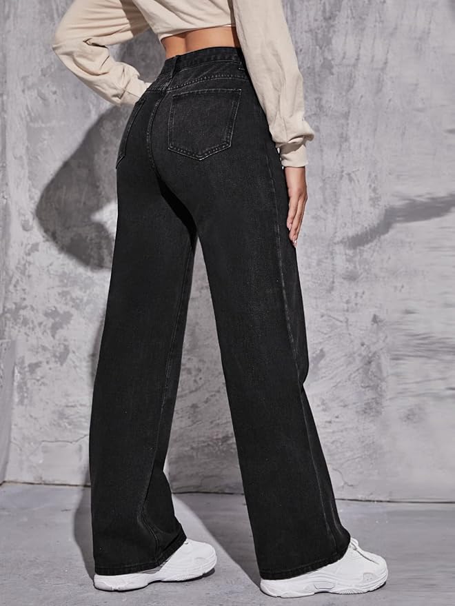 Bella™ High-Waisted Wide-Leg Jeans