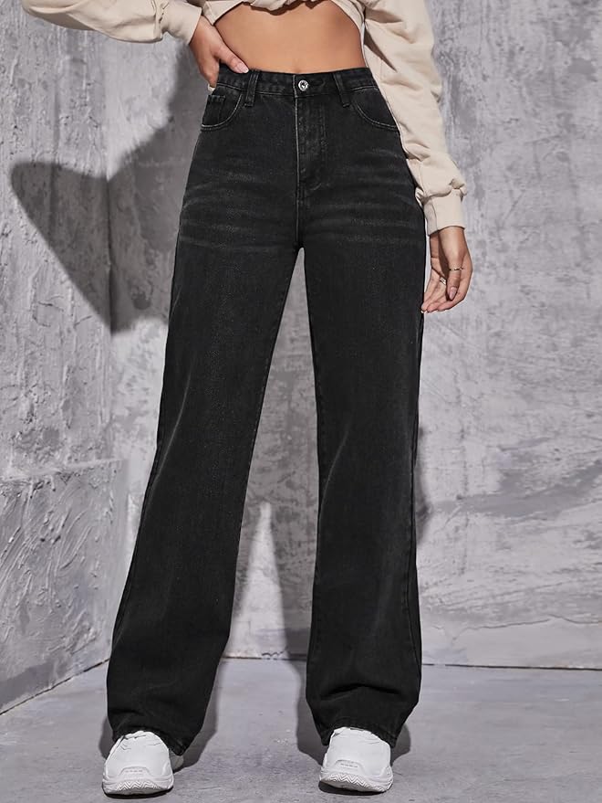 Bella™ High-Waisted Wide-Leg Jeans