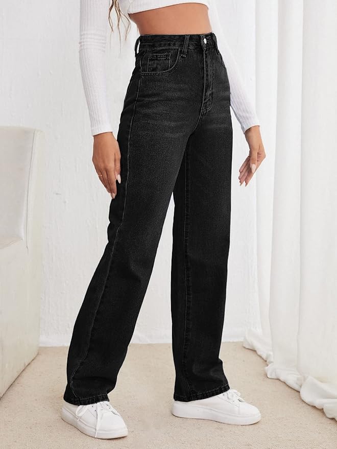 Bella™ High-Waisted Wide-Leg Jeans