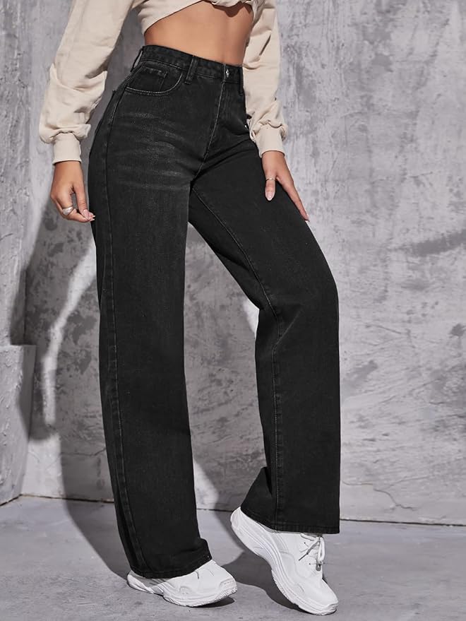 Bella™ High-Waisted Wide-Leg Jeans