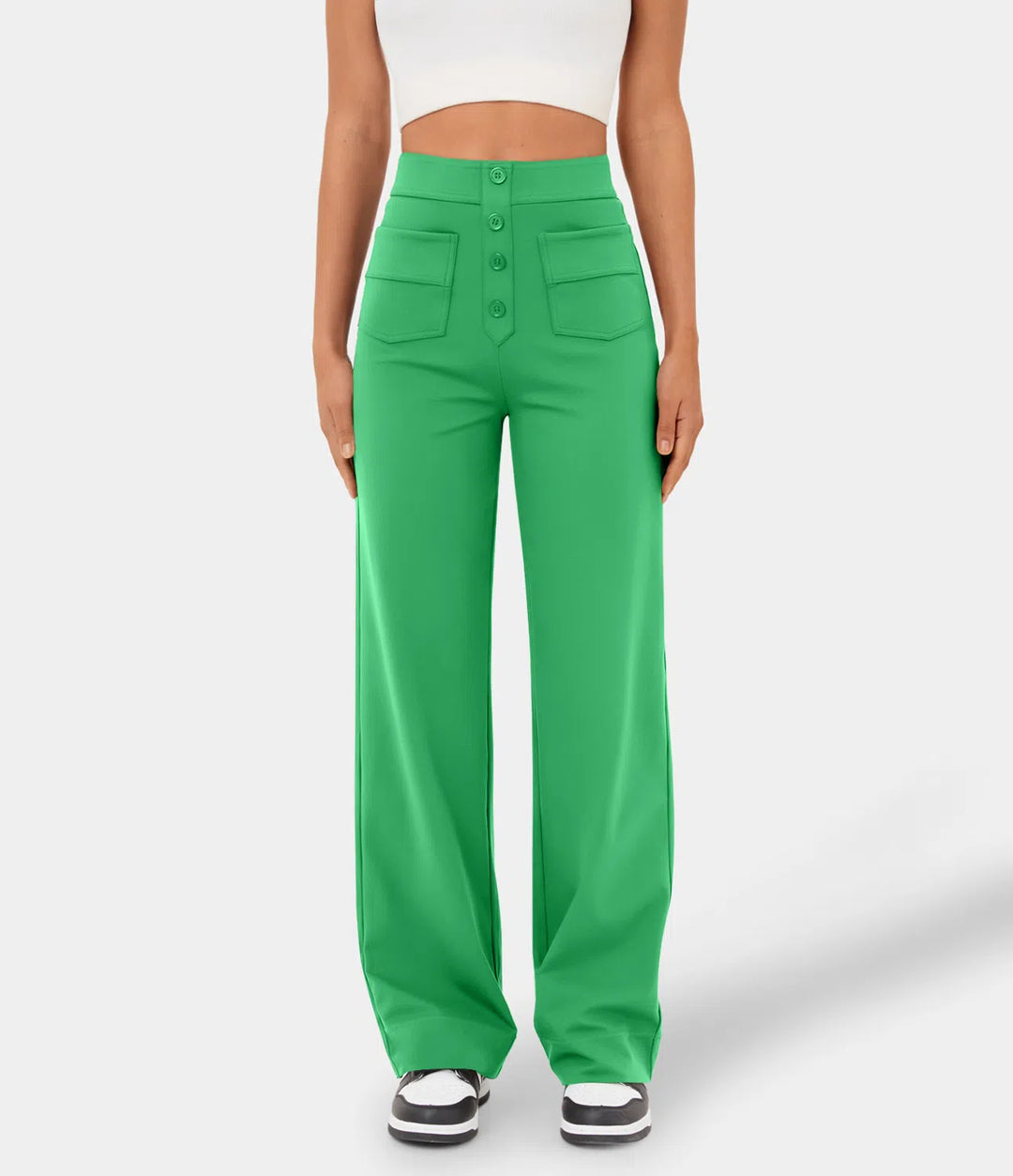 Ella ™ High-Waisted Wide-Leg Trousers