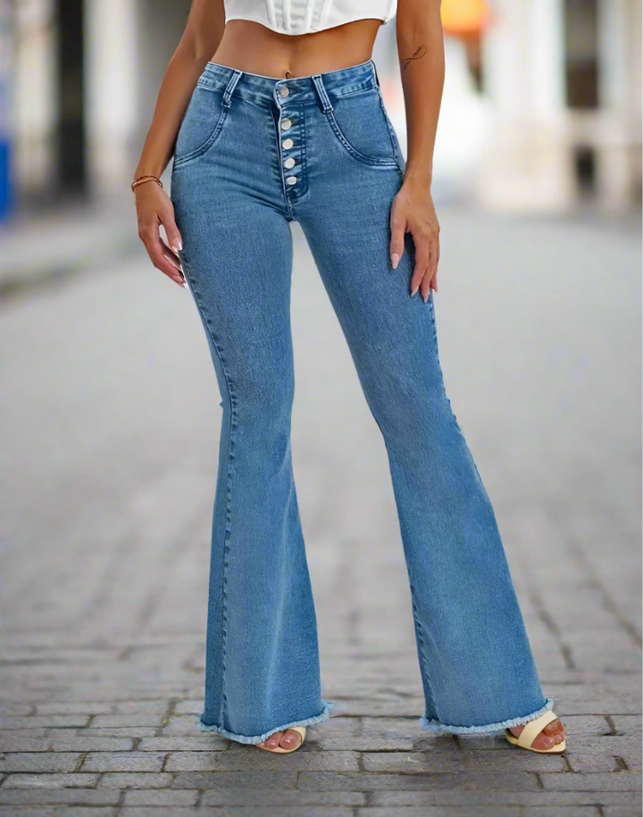 Stella™ High-Waist Flare Jeans