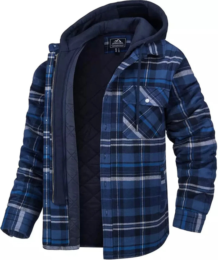 JOHN™  CHECKERED MEN'S COAT