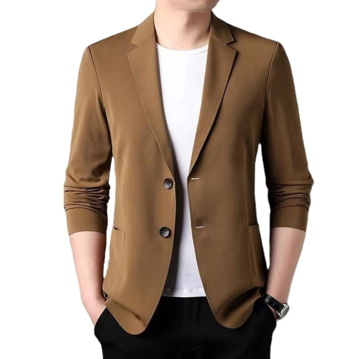 Men Two-Button Blazer