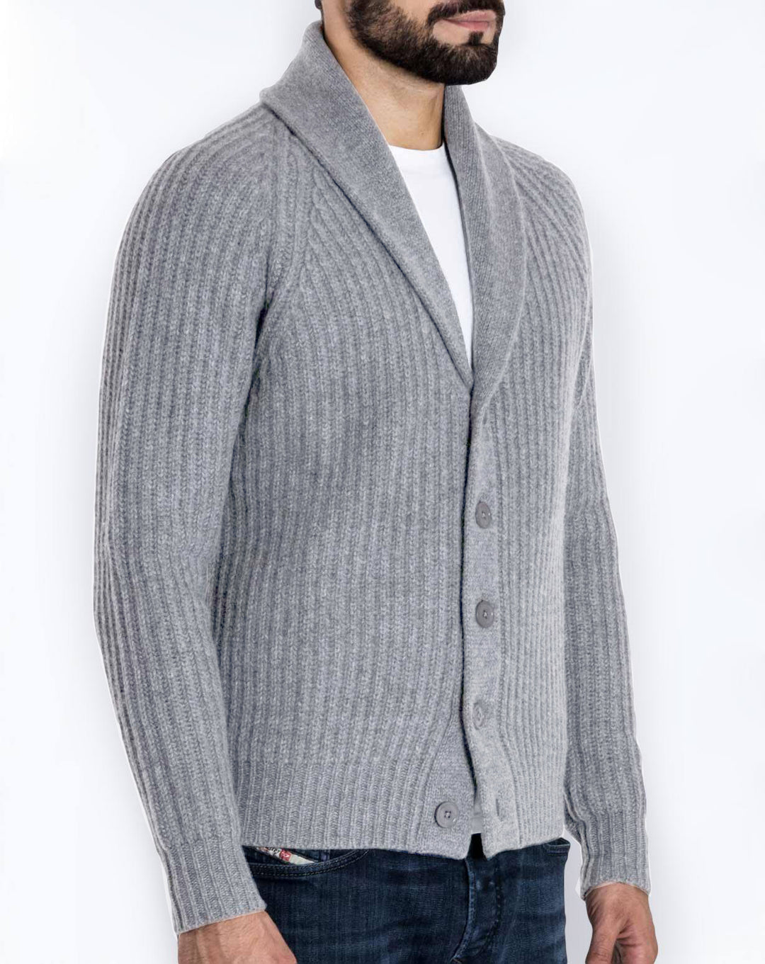 Men Knitted Cardigan