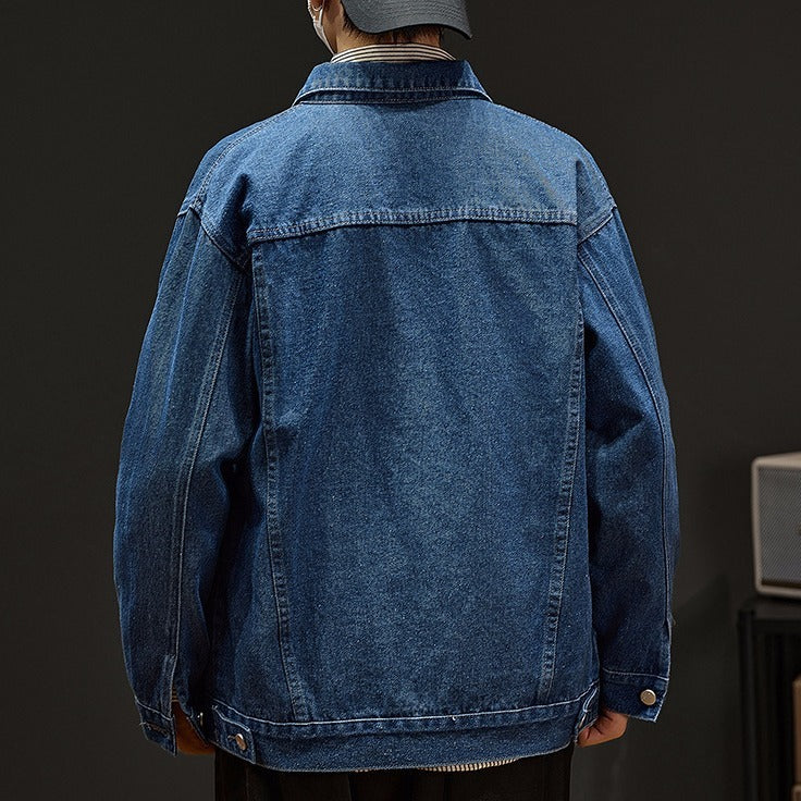 Men Denim Jacket With Pocket